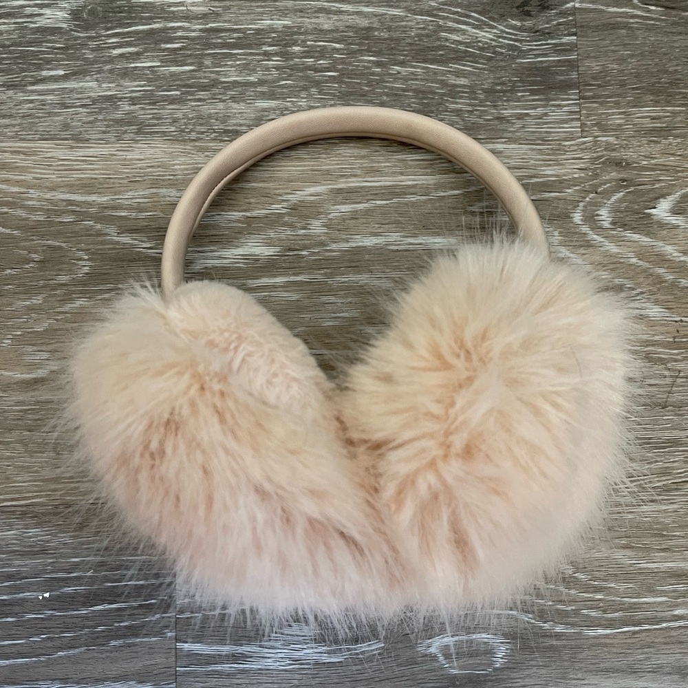 COPY - H&M light pink earmuffs